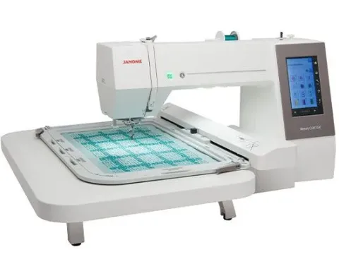 Photo of embroidery machine.