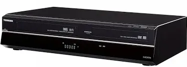 Photo of vhs/dvd recorder.