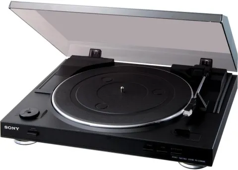 Photo of record player.