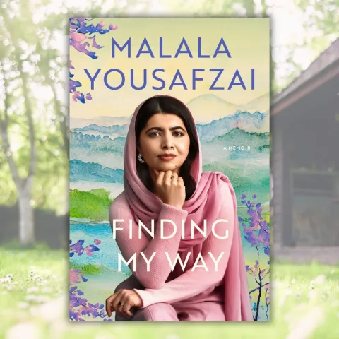 Cover of Malala Yousafzai's book "Finding My Way"