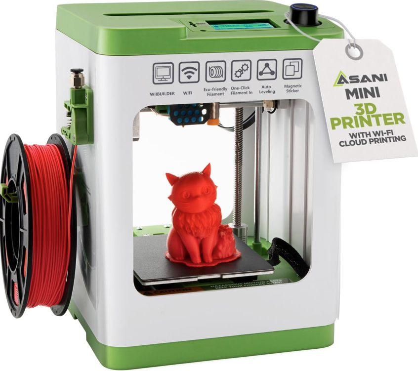 Photo of mini 3D printer.